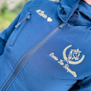 Veste brodée écurie